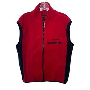 Marmot Bold Red and Black Outdoor Vest